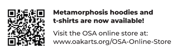 Metamorphosis hoodies and t-shirts are now available with QR code