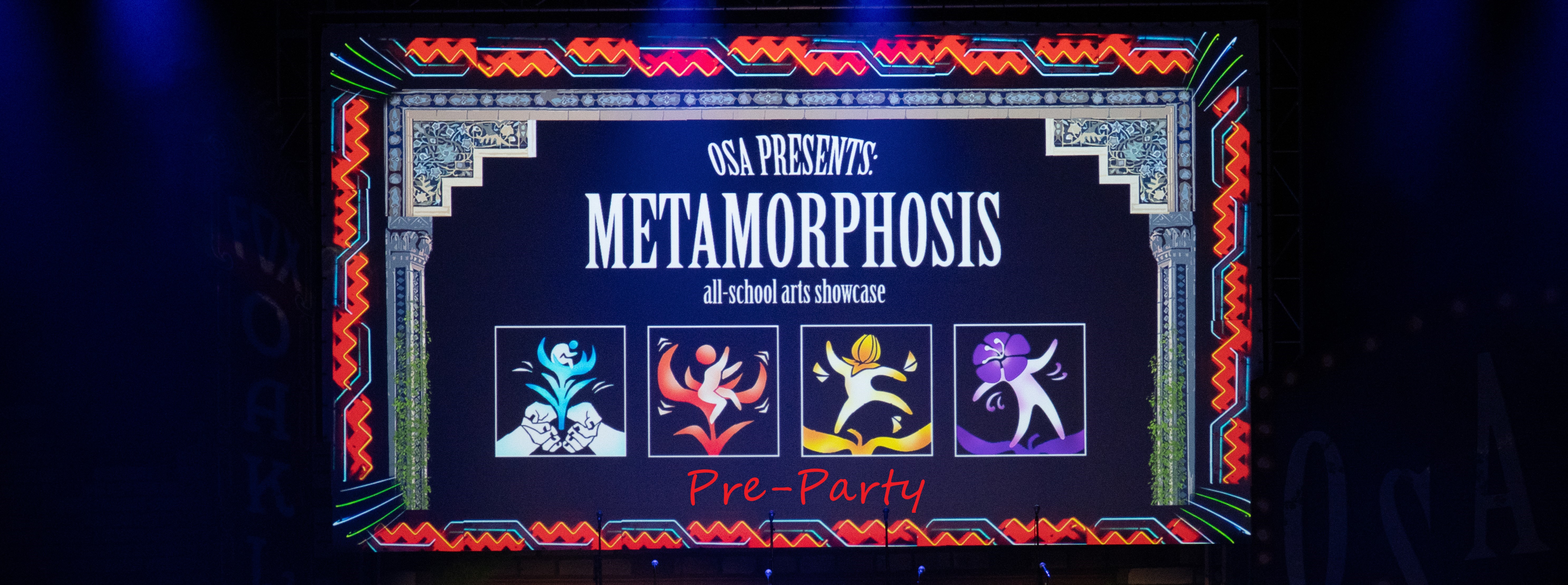 Marquis at the Fox Theater for Metamorphosis Show April 29