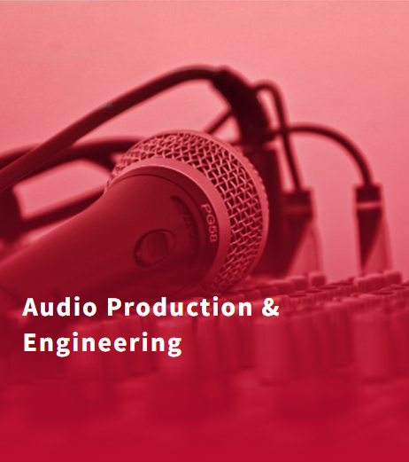 Image of microphone for Audio Production Engineering pathway