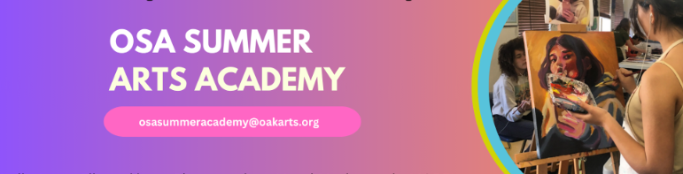 OSA Summer Arts Academy Registration Form