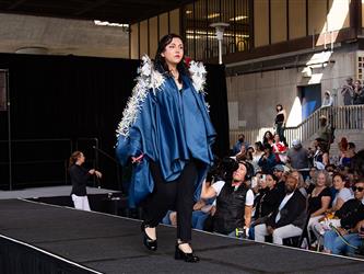 Project Doneway BART paper tickets Fashion Show images