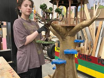 Students display their creations at the Barkitecture Show 2024