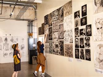 Visual Arts Fall Drawing Show at the DVMA on 10/4-10/5/24