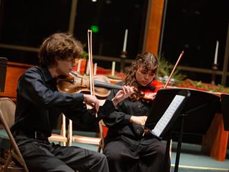 Chamber Music Concert at Skyline Church on 12/12/23