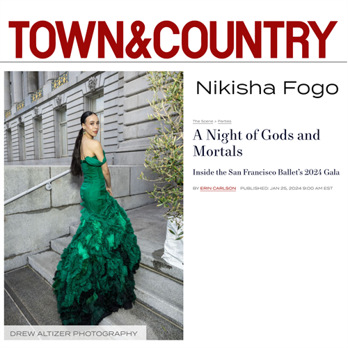Town and Country magazine cover featuring Stephanie Verrieres designs